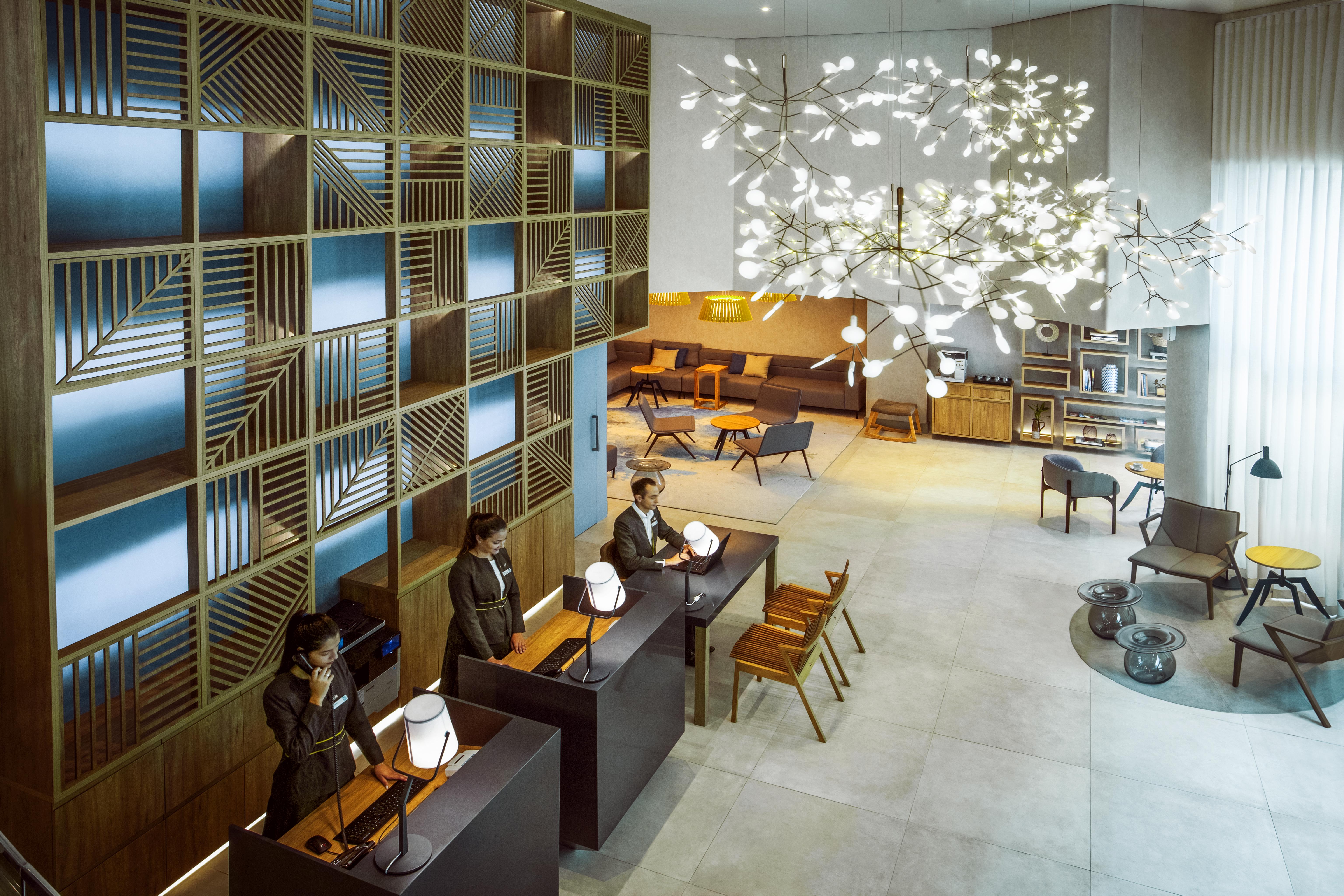 מלון סאו פאולו Radisson Oscar Freire מראה חיצוני תמונה The lobby of the hotel