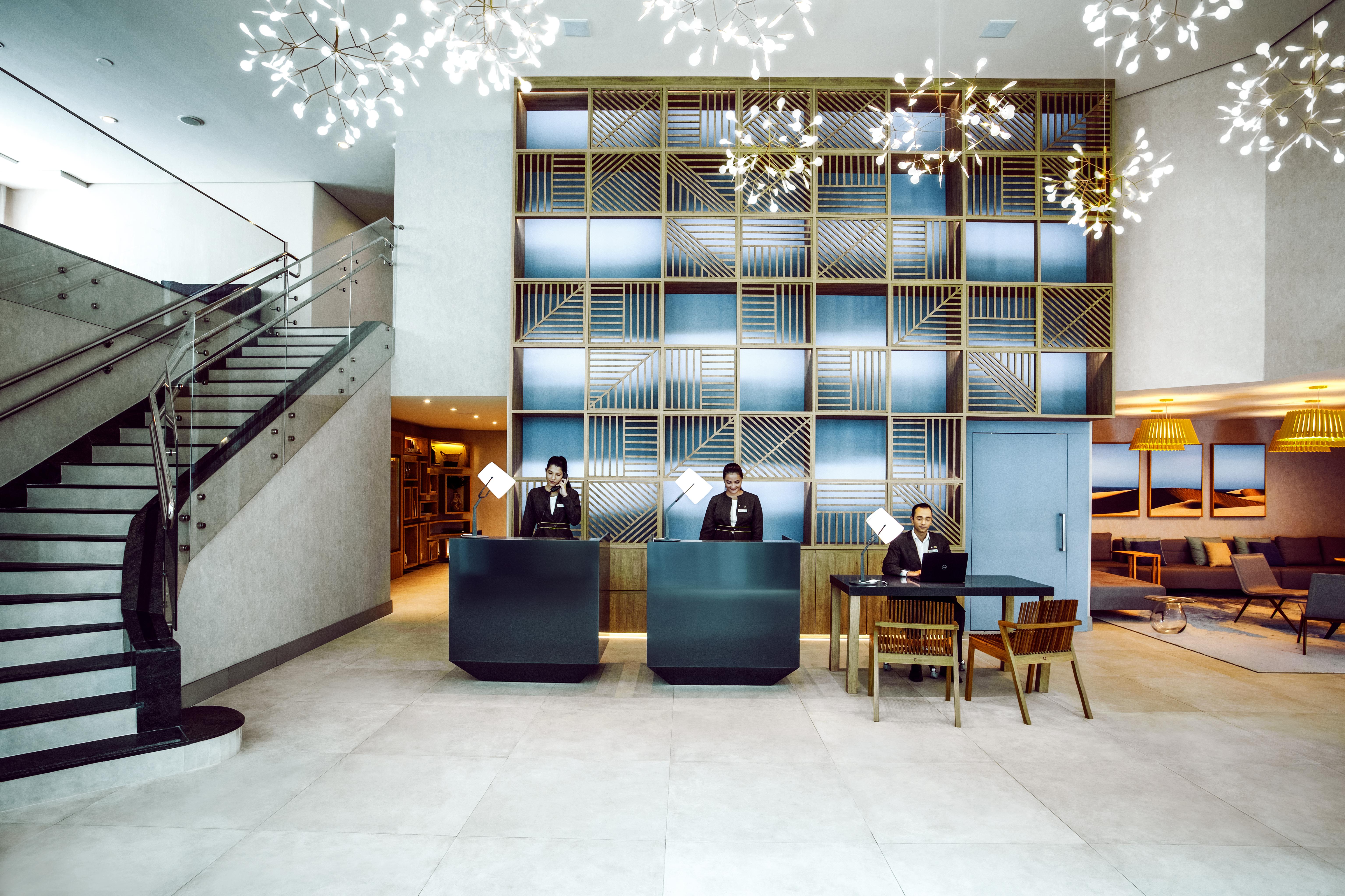 מלון סאו פאולו Radisson Oscar Freire מראה חיצוני תמונה The lobby of the hotel