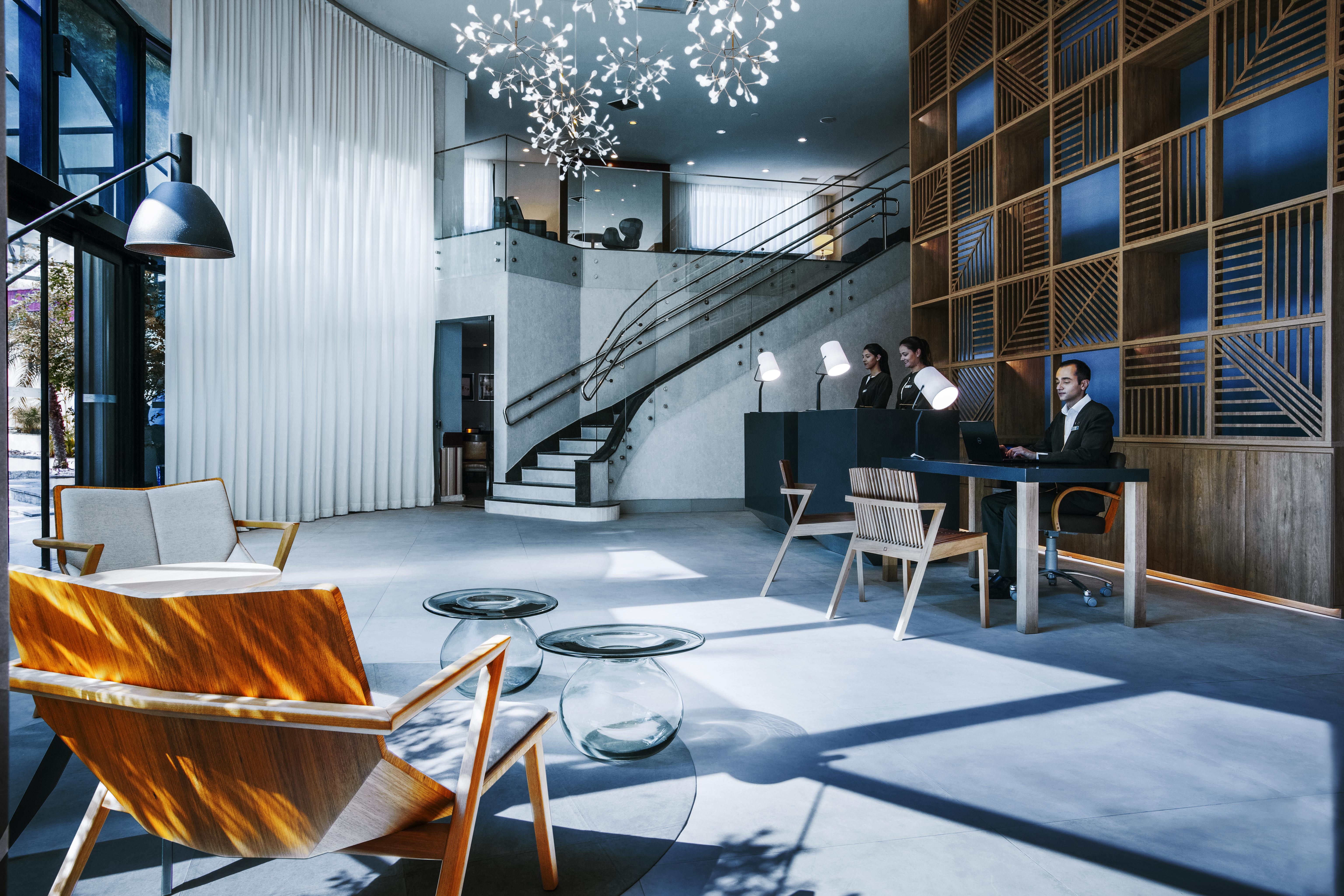 מלון סאו פאולו Radisson Oscar Freire מראה חיצוני תמונה The lobby of the hotel